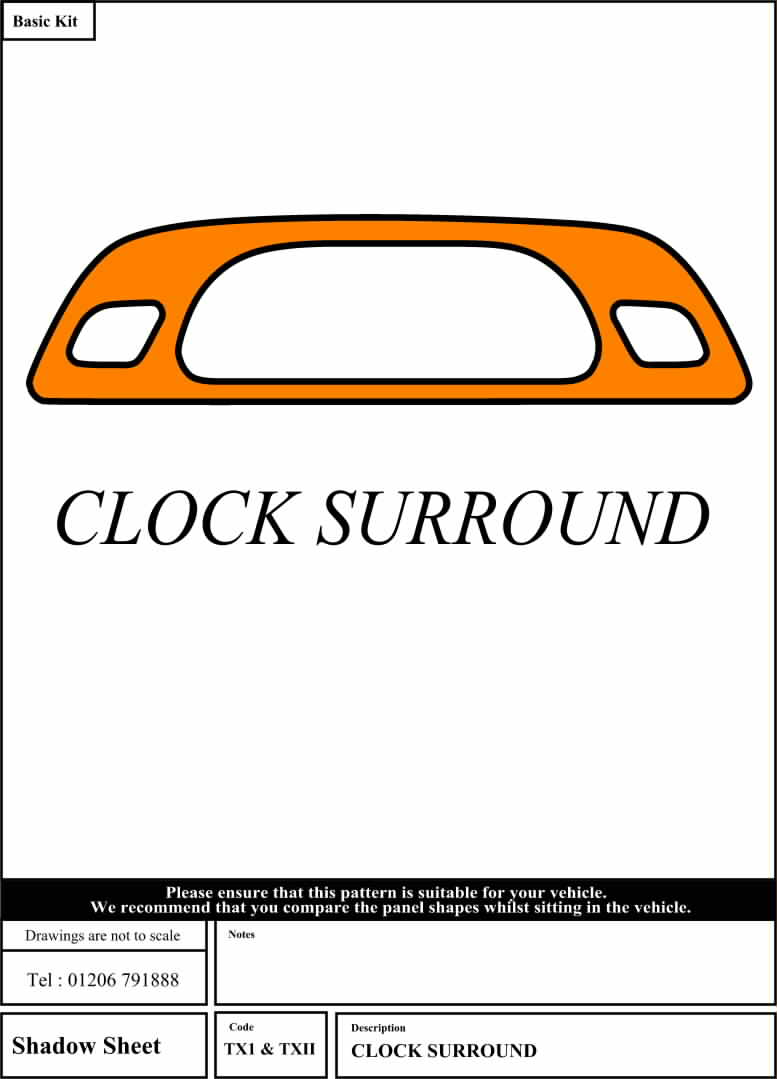 TX1/2Clock surround